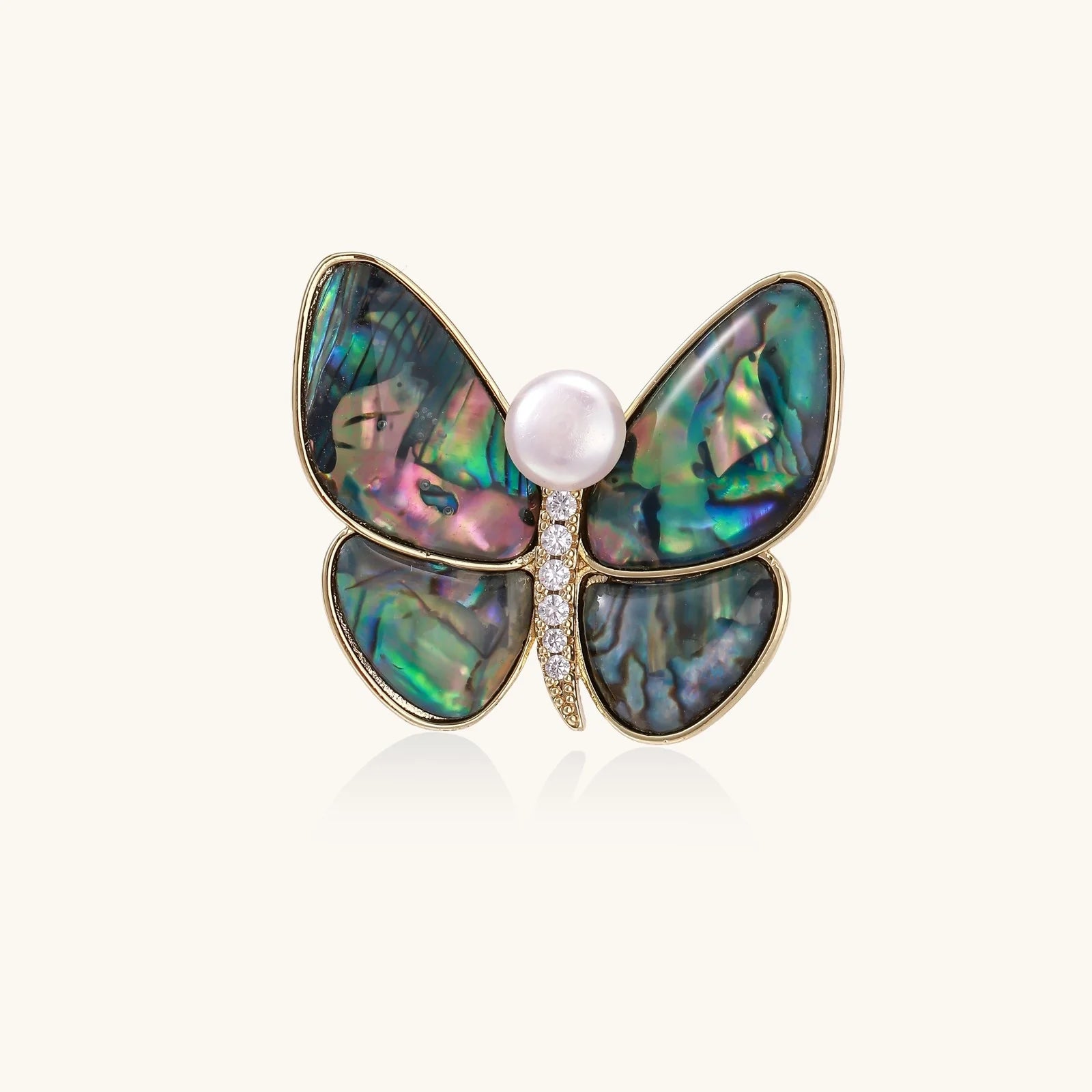 Rainbow Butterfly Brooch - Farnelli