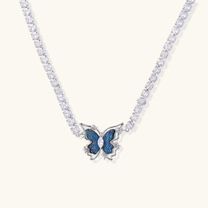 Butterfly Dreams Tennis Necklace - Farnelli