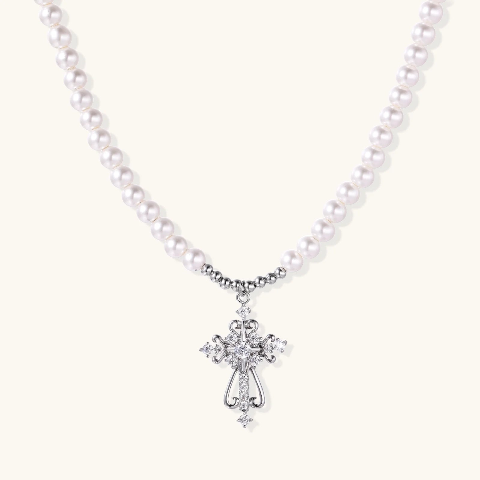 Divine Grace Cross Necklace - Farnelli