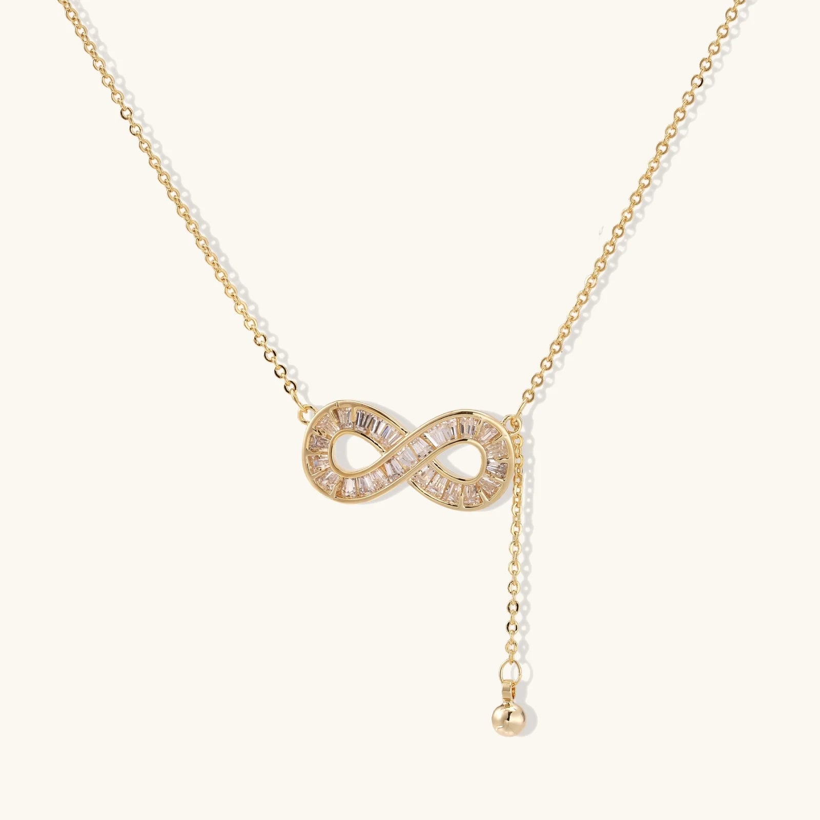 Infinity Sparkle Necklace - Farnelli