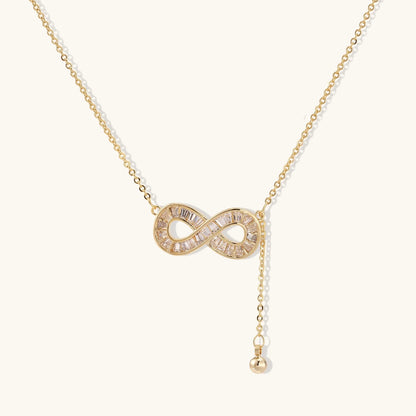 Infinity Sparkle Necklace - Farnelli