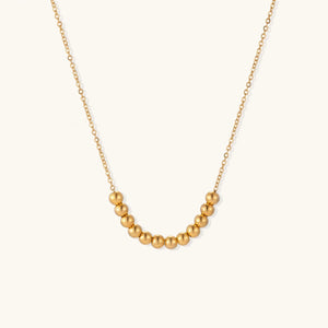 Golden Sphere Necklace - Farnelli