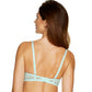Gorteks Minty Soft Sheer Mesh Deep Plunge Bra