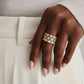 Honeycomb Crystal Power Ring - Farnelli