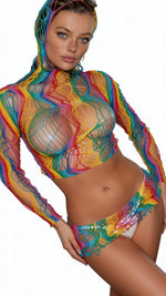 2158 Late At Night Bodystocking-0