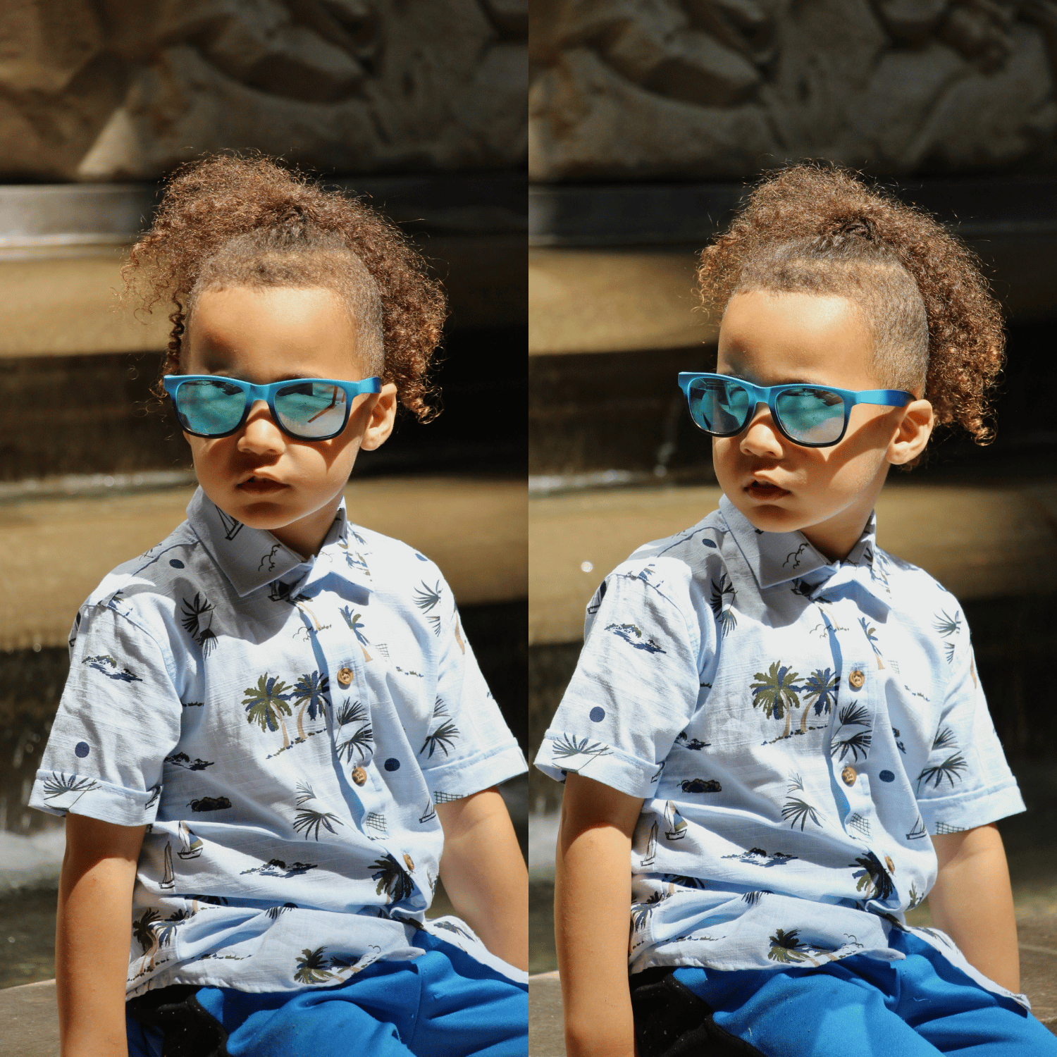 Short Sleeve Boys Cotton Shirt - Farnelli