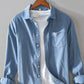 Men's Plus Size Button Up Long Sleeve Shirt - Farnelli