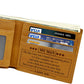 Men's Retro Crazy Horse Leather Genuine Laser Men's Wallets