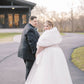 Ivory / White Fur Plus Size Bride (Lilian Ivy03)