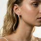 Pearl Trio Curve Studs - Farnelli