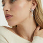 Royal Fleur Drop Earrings - Farnelli