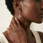 Divine Cross Drop Earrings - Farnelli