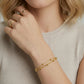 Golden Orbit Bracelet - Farnelli