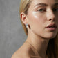 Luna Pearl Dome Studs - Farnelli