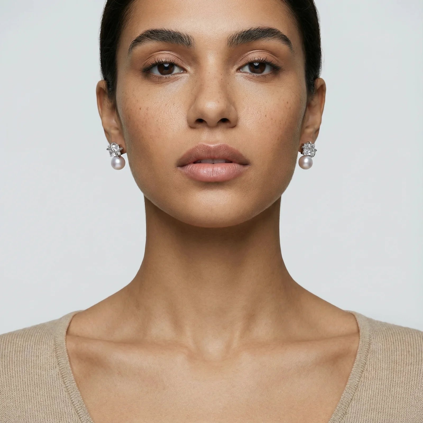 Stardust Pearl Drop Earrings - Farnelli