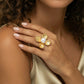 Blooming Pearl Statement Ring - Farnelli