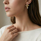 Divine Rose Cross Earrings - Farnelli