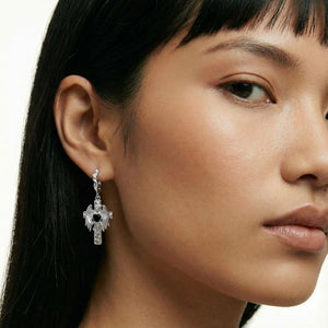 Guardian Angel Wing Hoops - Farnelli
