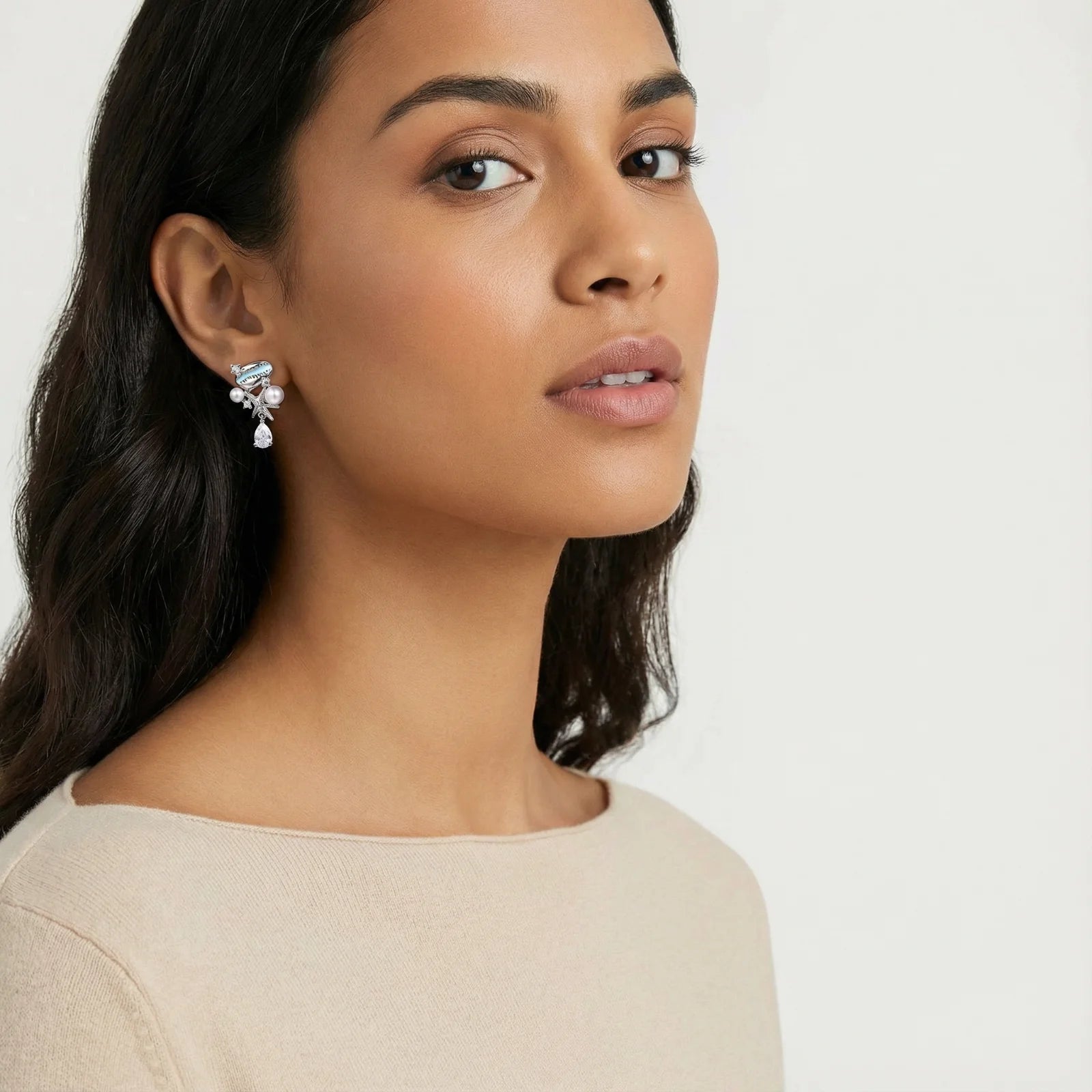 Ocean Dreams Drop Earrings - Farnelli