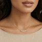 Golden Arc Necklace - Farnelli