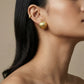 Brushed Gold Dome Clips - Farnelli