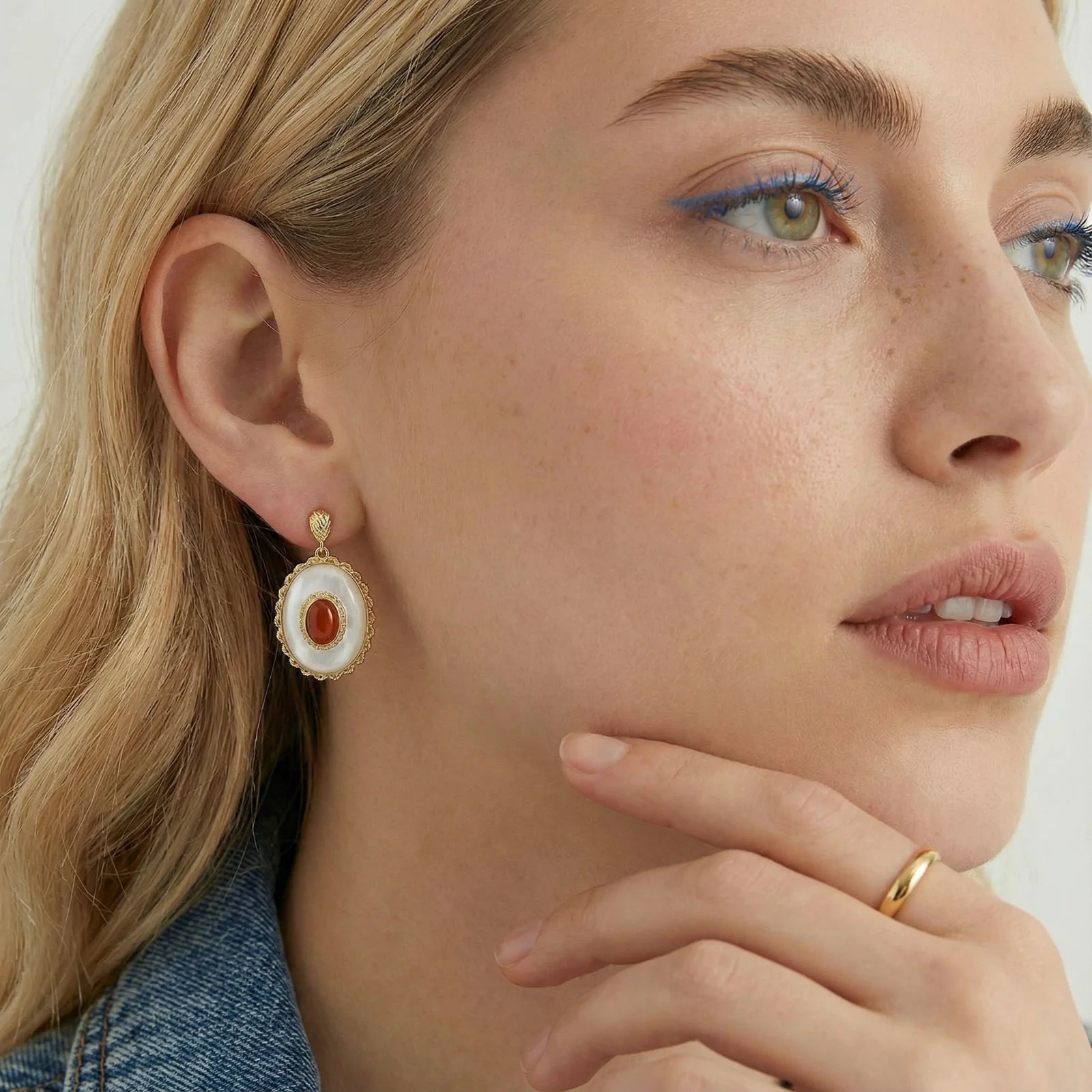 Golden Hour Drop Earrings - Farnelli
