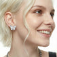 Crystal Butterfly Studs - Farnelli