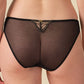 Gossard Viva Black Sheer Embroidered Bikini Panties-1