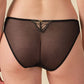 Gossard Viva Black Sheer Embroidered Bikini Panties-1