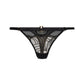Gossard Viva Black Sheer Thong Panty-4