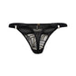 Gossard Viva Black Sheer Thong Panty