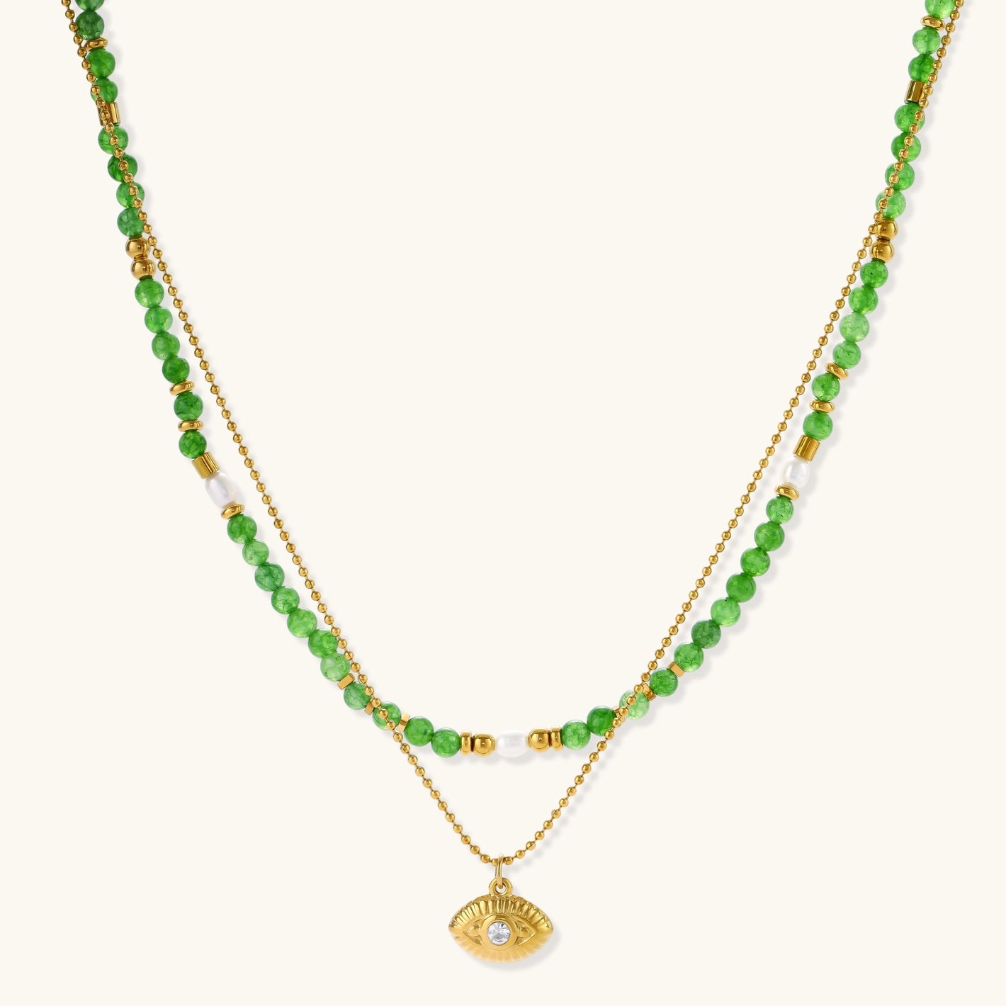 Mystic Eye Layered Necklace - Farnelli