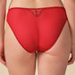 Gossard Viva Red Sheer Embroidered Bikini Panties-1