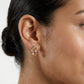Coral Dreams Baroque Studs - Farnelli