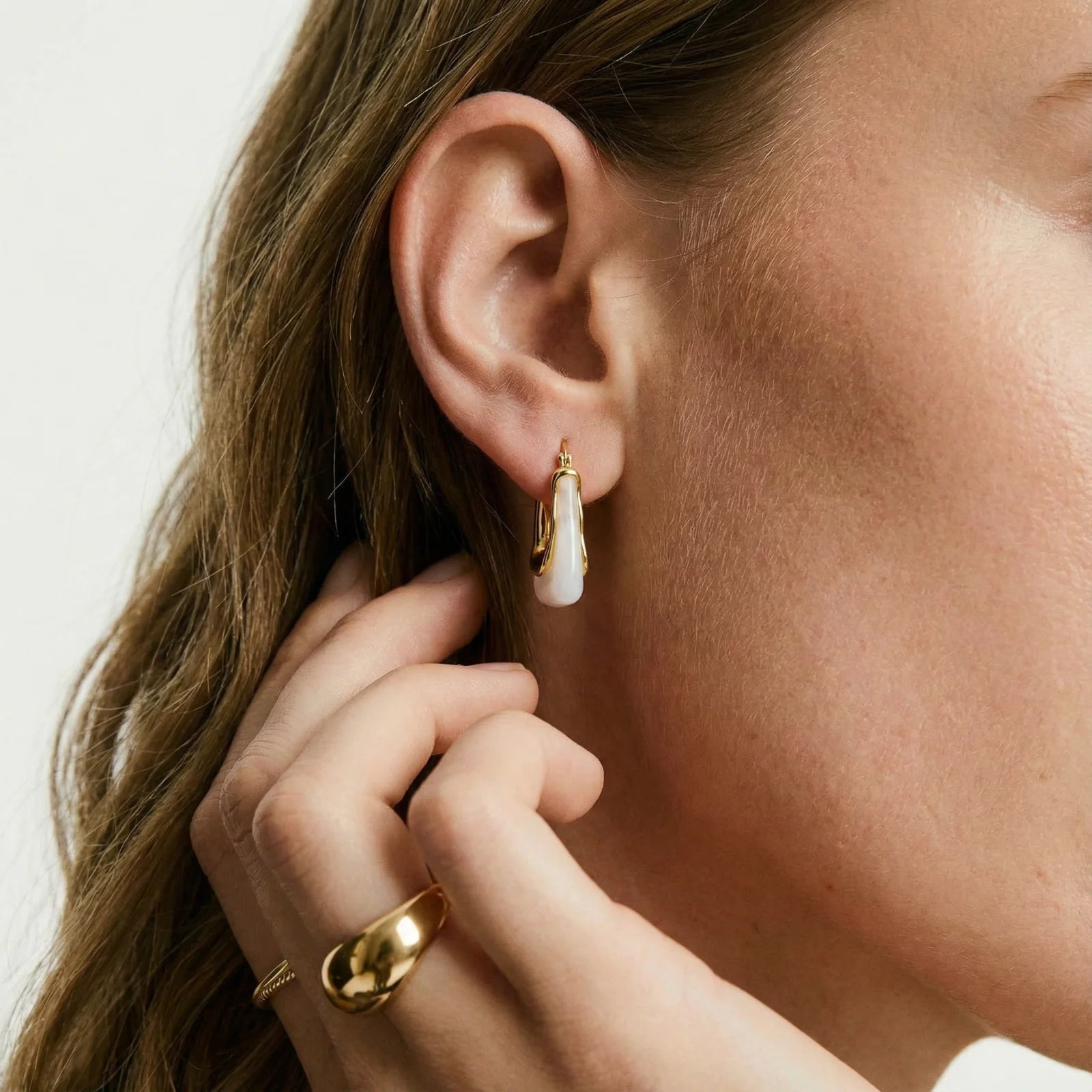 Liquid Curve Hoops - Farnelli