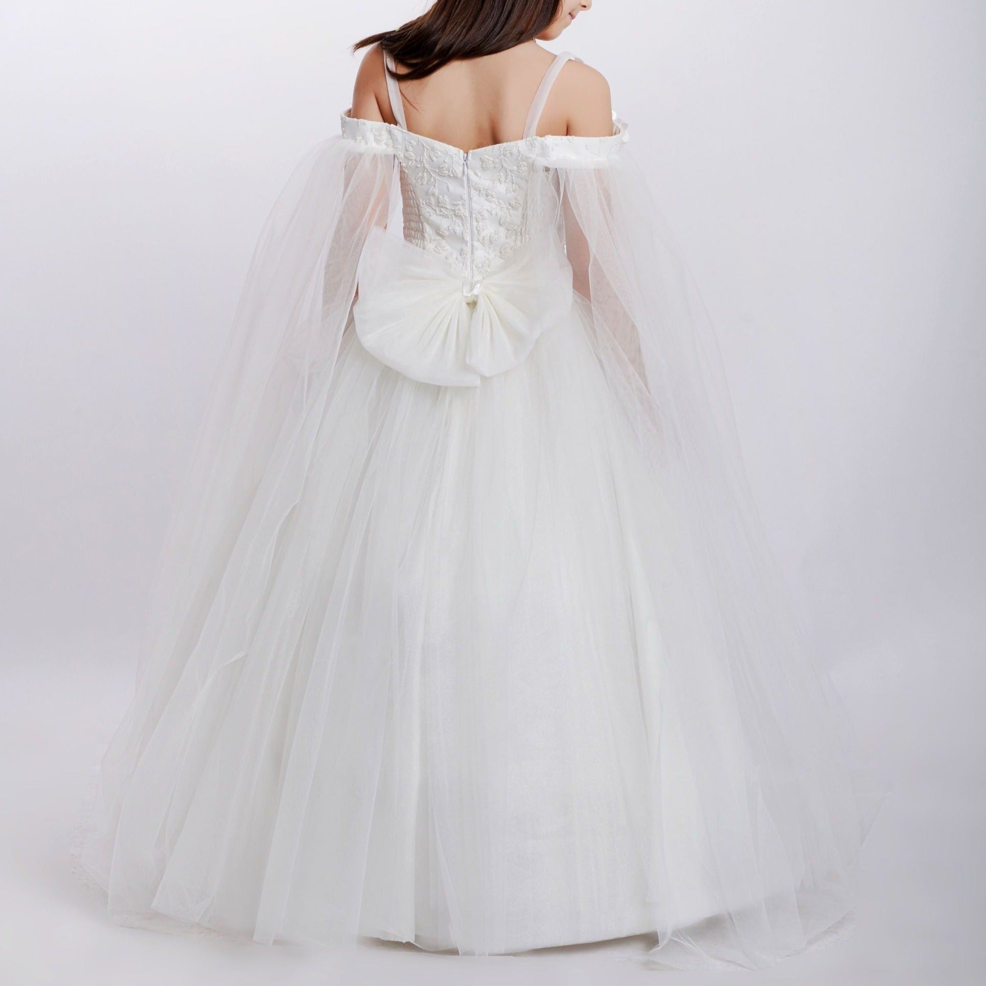 Graceful Garden Girls Formal Dress - Farnelli