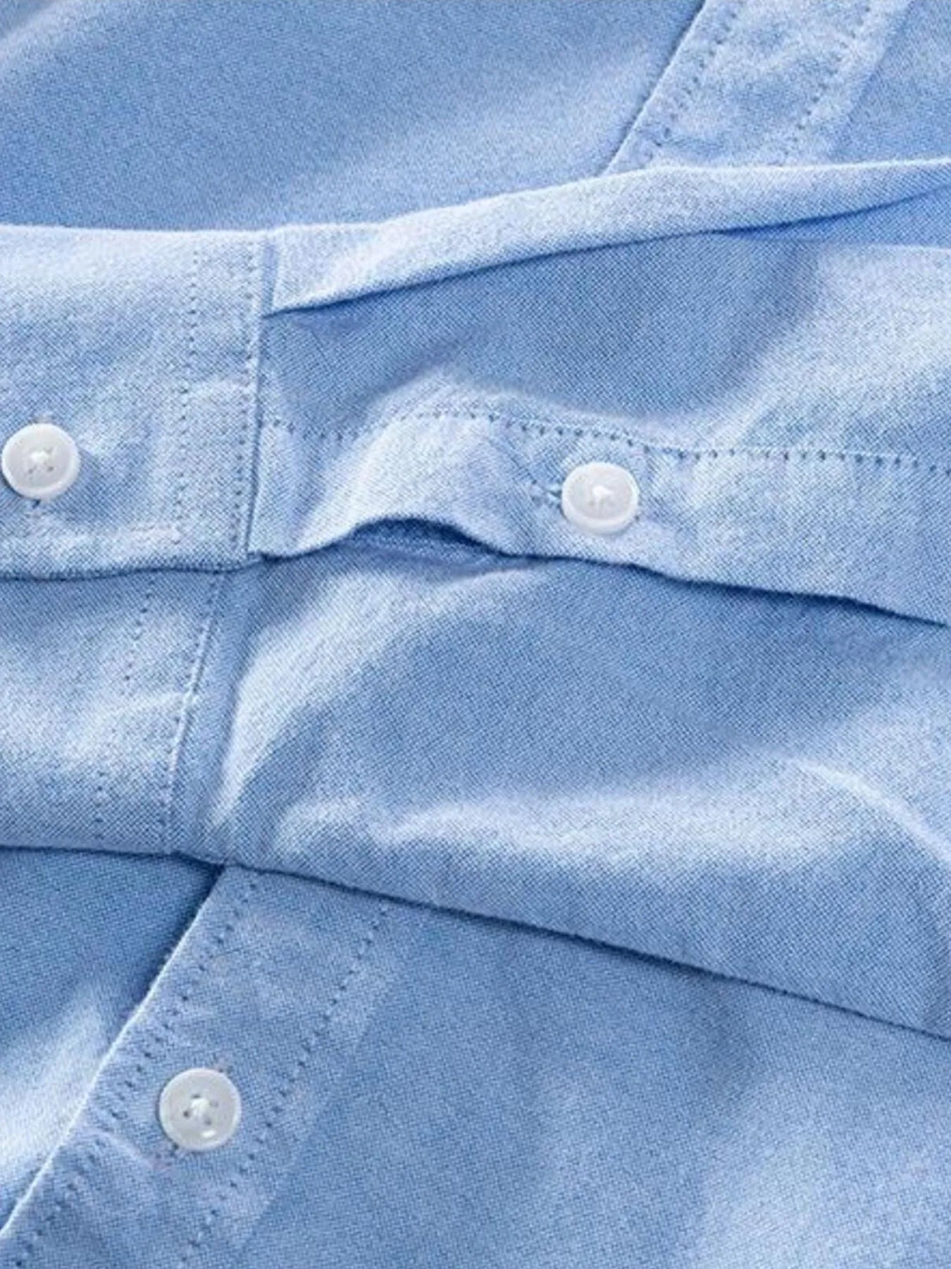 Men's Plus Size Button Up Long Sleeve Shirt - Farnelli