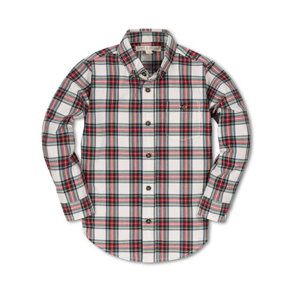 Stretch Poplin Button Down Shirt