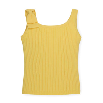 Organic Bow Sweater Tank