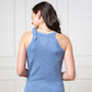 Halter Tie Knit Organic Sweater Dress