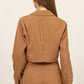 HYFVE Cropped Button-Down Blazer - Farnelli