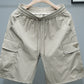 Men's Plus Size Drawstring Cargo Shorts - Farnelli