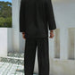 Men's Plus Size Long Sleeve Top and Pants Set - Farnelli