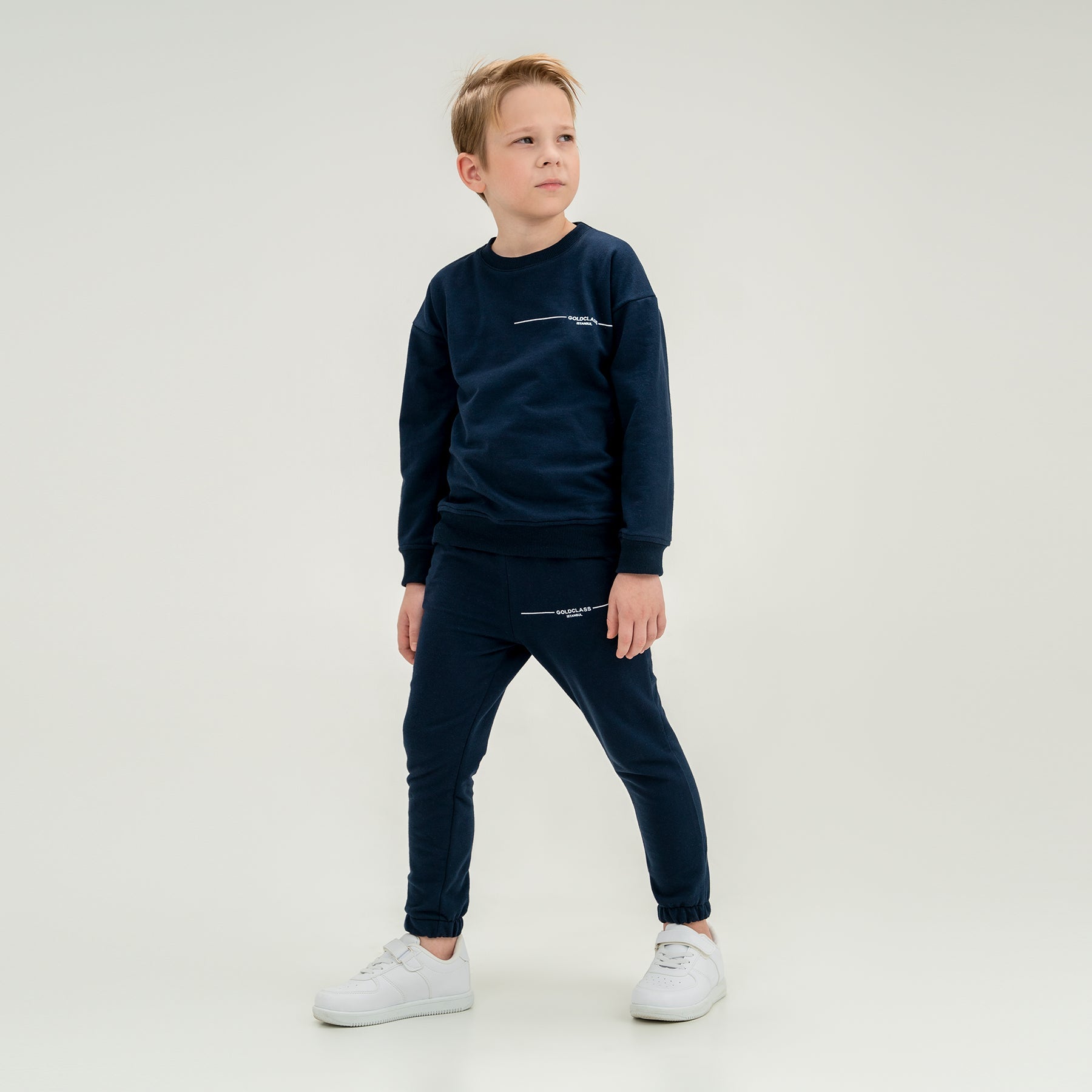 Star Style Unisex Casual Jogger Set-5