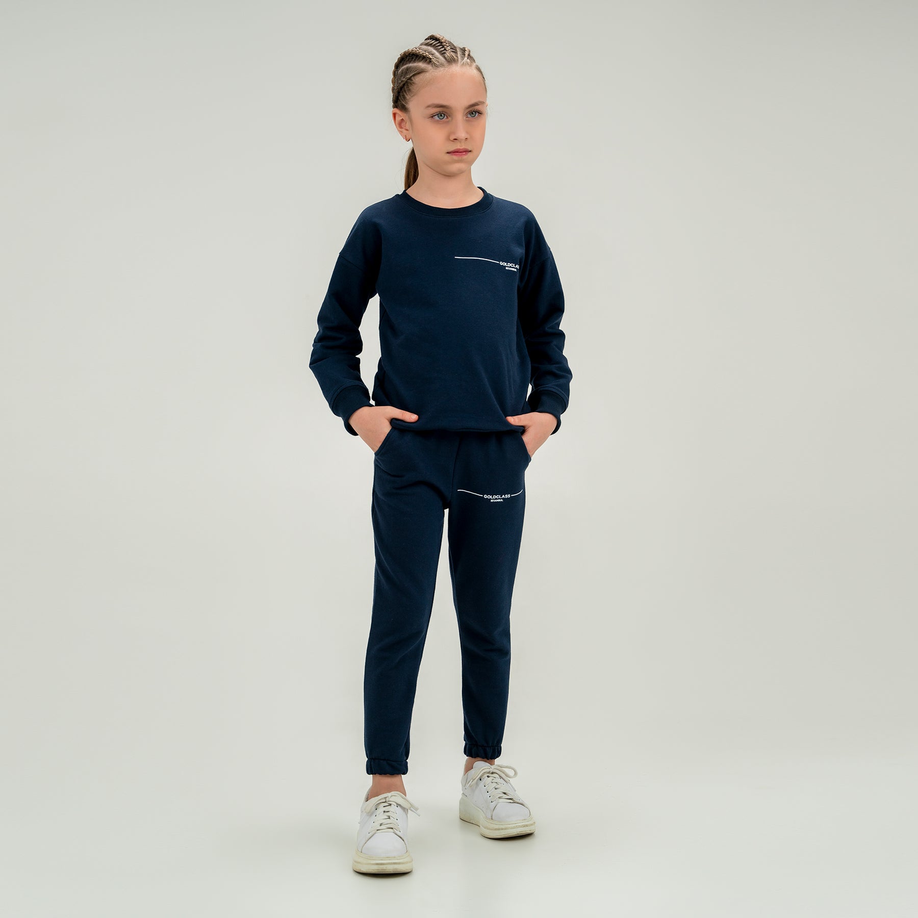 Star Style Unisex Casual Jogger Set-3