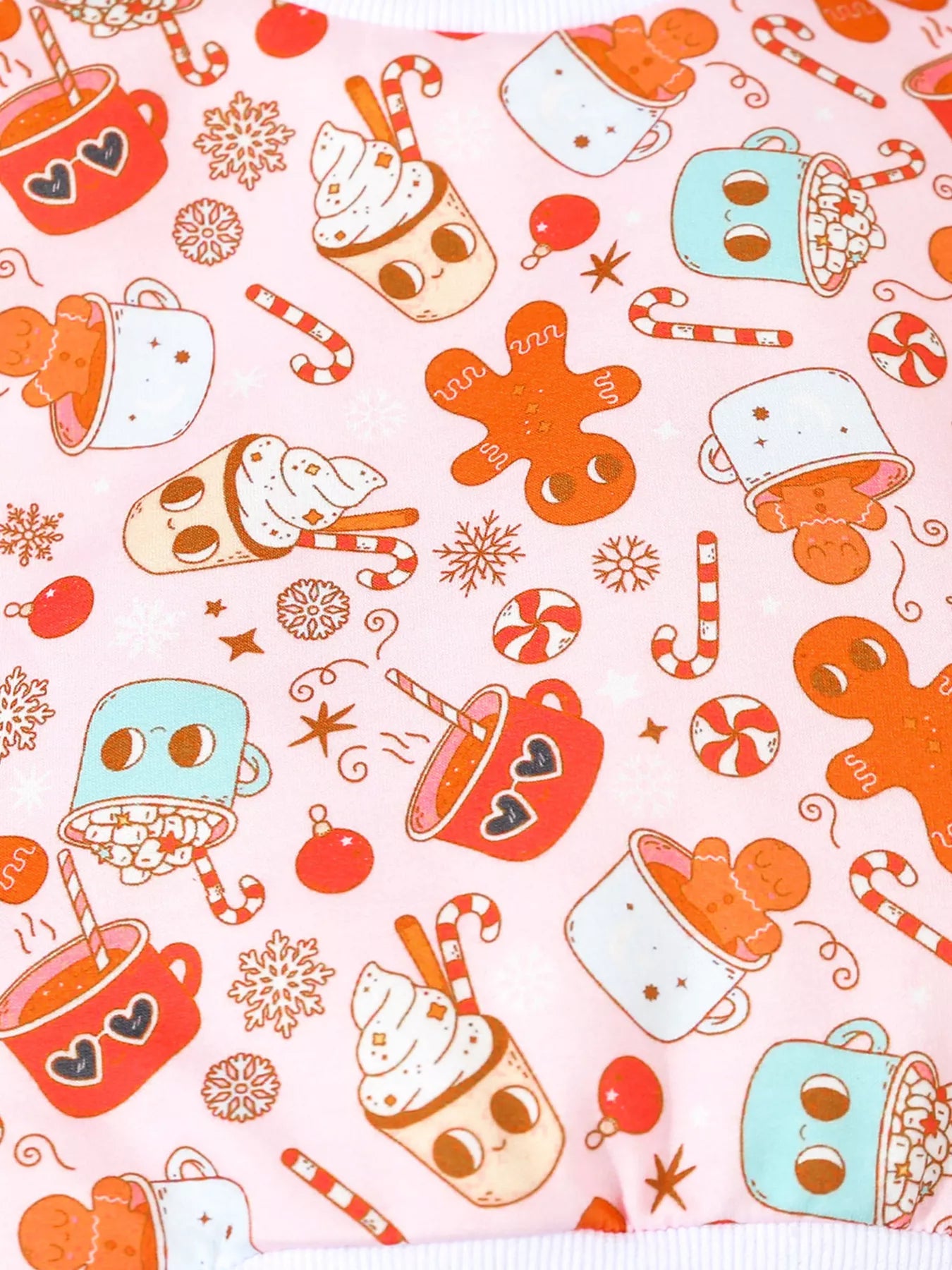 Children's Christmas Santa Print Long Sleeve Set - Farnelli
