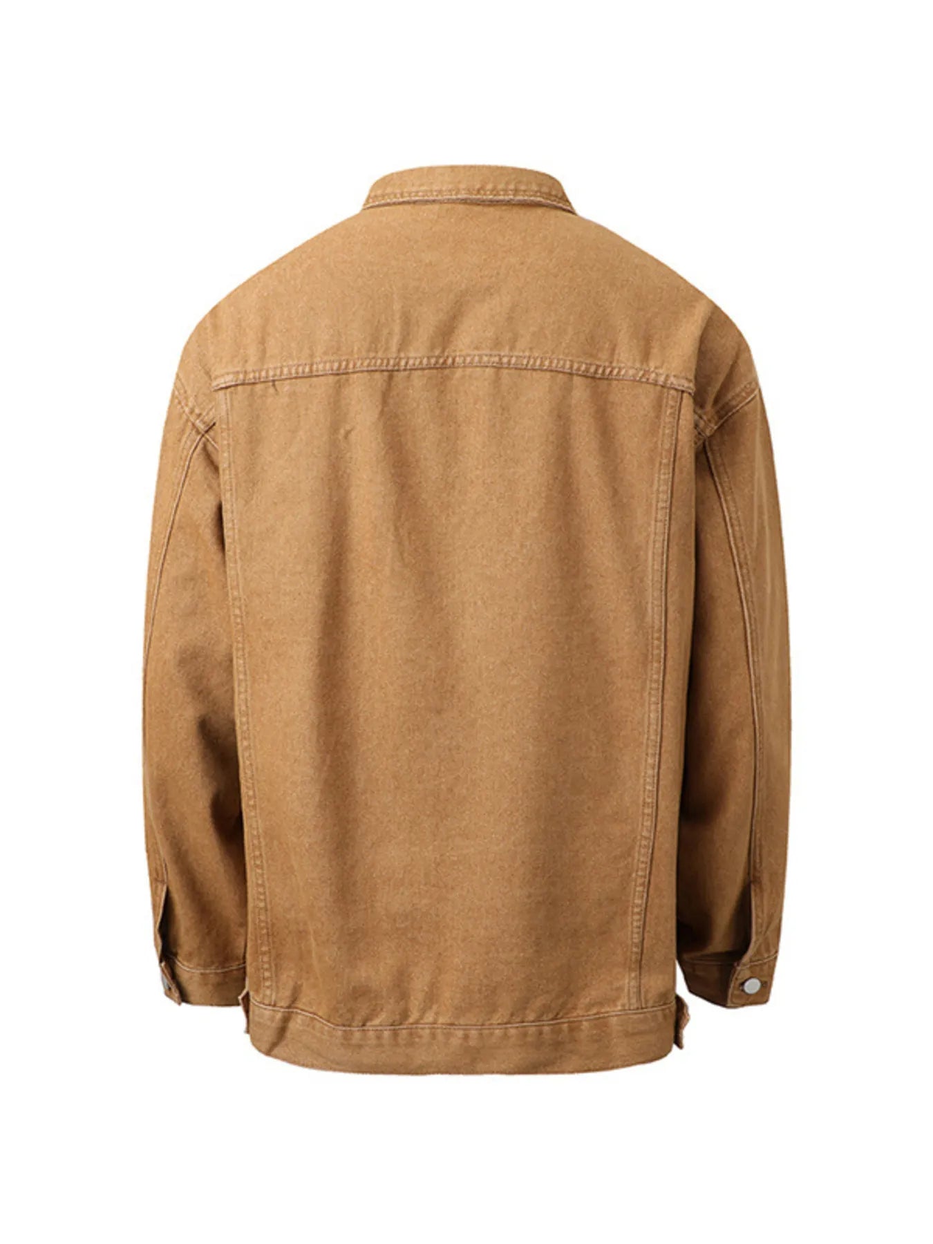 Men's Button Up Long Sleeve Denim Jacket - Farnelli