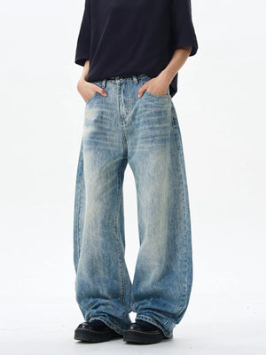 Men's Wide Leg Jeans - Farnelli