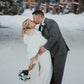 Ivory White Fur Cape (Juliet Wht01)