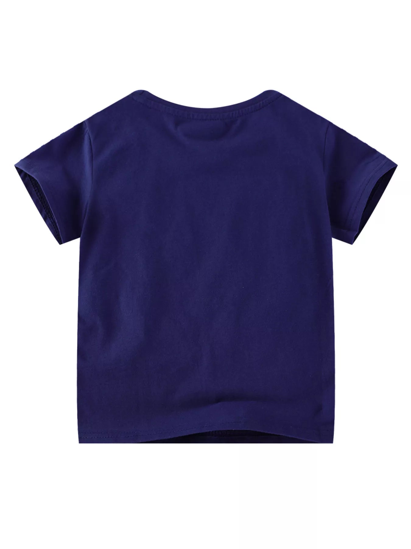 Children's Puppy Patch Round Neck T-Shirt - Farnelli